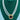 Vintage Double-Strand Pearl Necklace with Ruby Red Oval Pendant