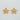 Gold Star Stud Earrings - Geometric Celestial Jewelry